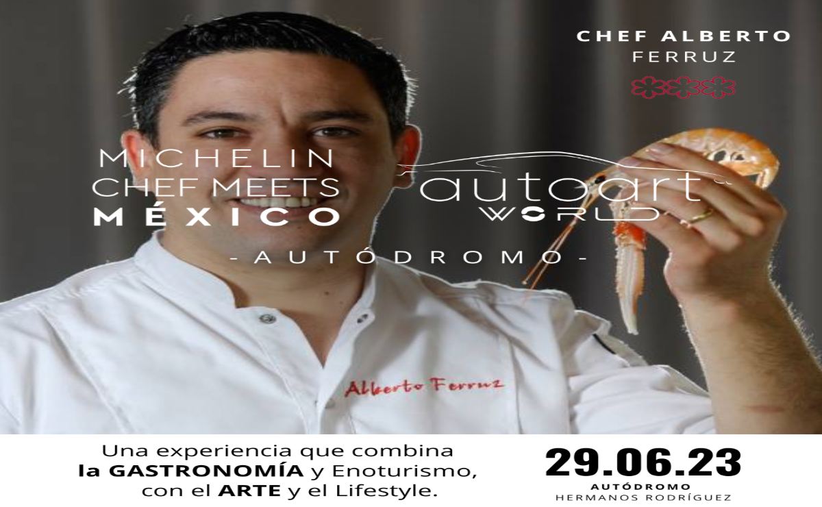 El evento de coches de lujo y gastronomía: Michelin Chef Meets & Autoart