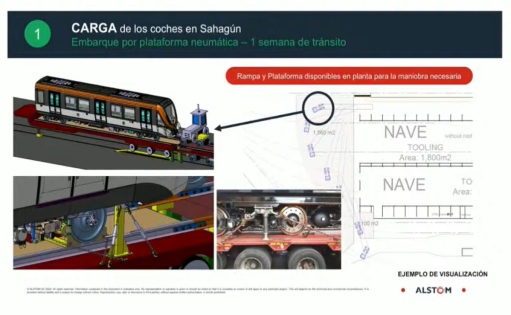 Preparativos para el Tren Maya: Alstom México embarcará ‘El Jaguar Rodante’ hacia Cancún 1