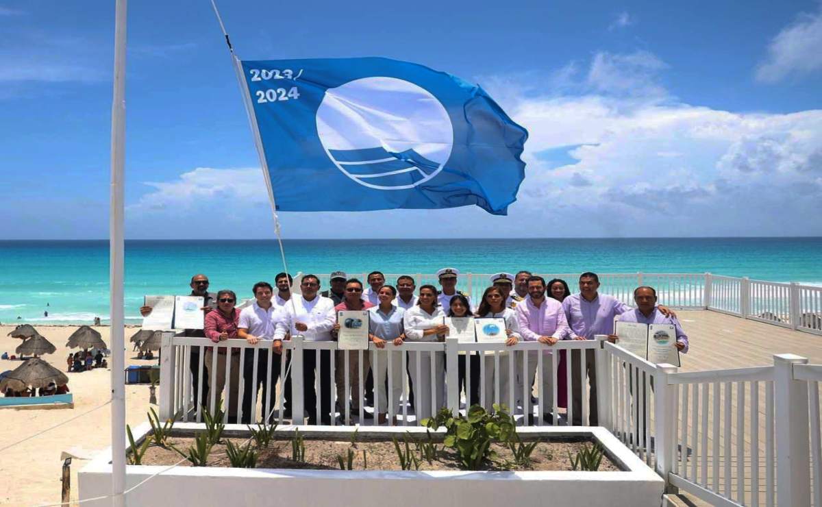 Cancún Afianza su Liderazgo Ambiental con 43 Banderas Blue Flag en la Temporada 2023-2024