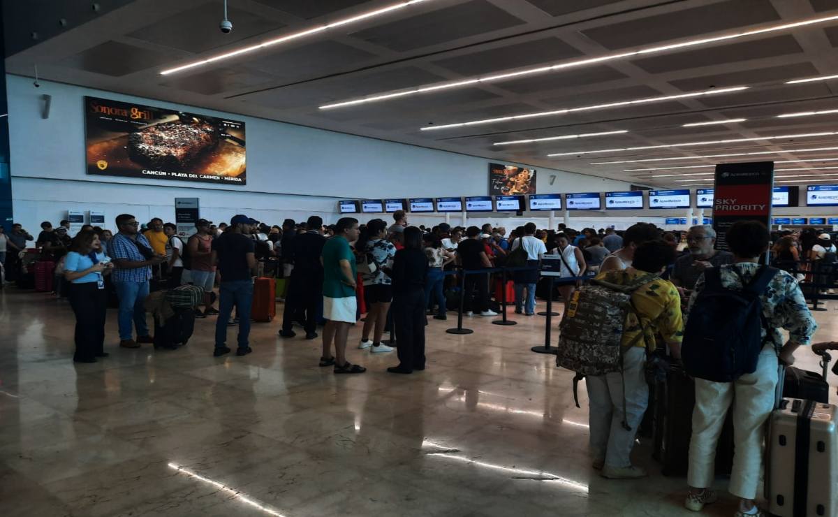 Interrupciones de energía en el Aeropuerto Internacional de Cancún causan contratiempos temporales