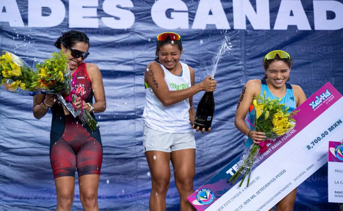 Triatlón Xel-Há 2023: éxito, sostenibilidad y pasión deportiva en la Riviera Maya