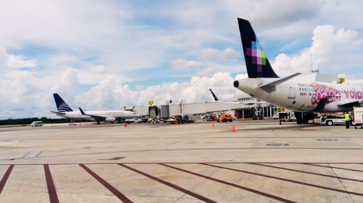 Retrocede 1.2% tráfico de pasajeros internacionales en el aeropuerto de Cancún