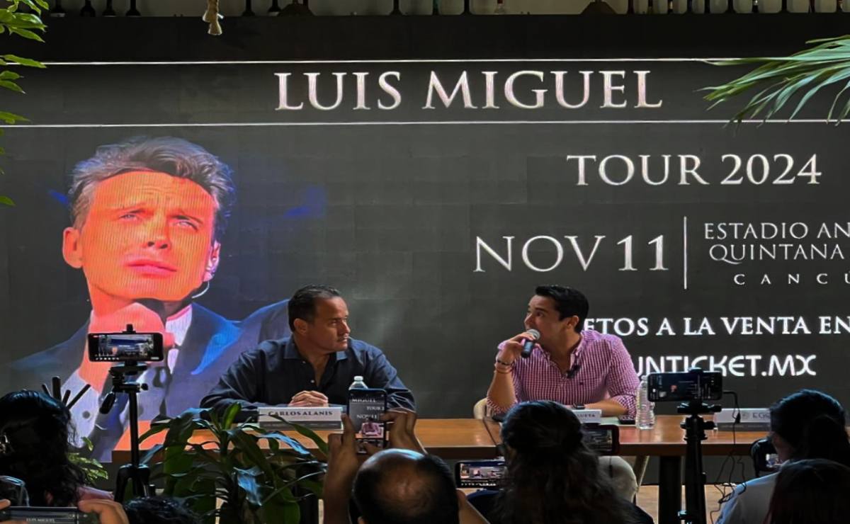 Cancún será parte del Luis Miguel Tour 2024, buscan promover turismo de entretenimiento