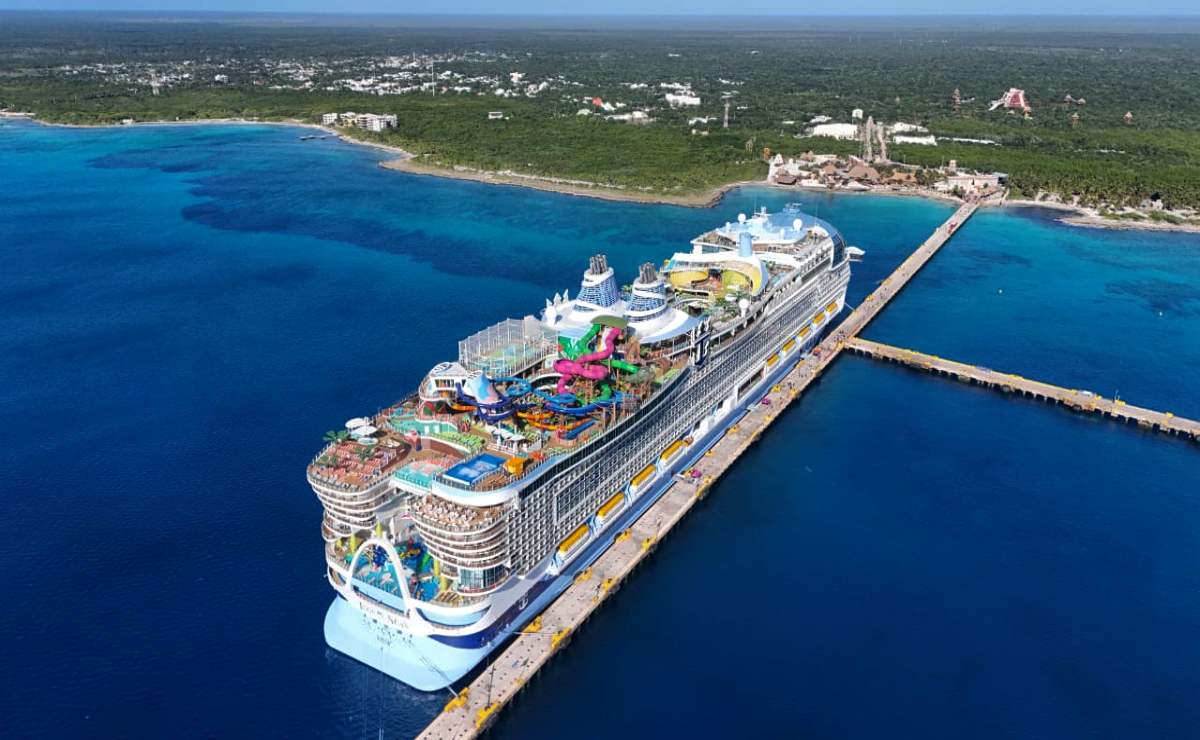 Recibe Quintana Roo el crucero Icon of the Seas, el más grande del mundo
