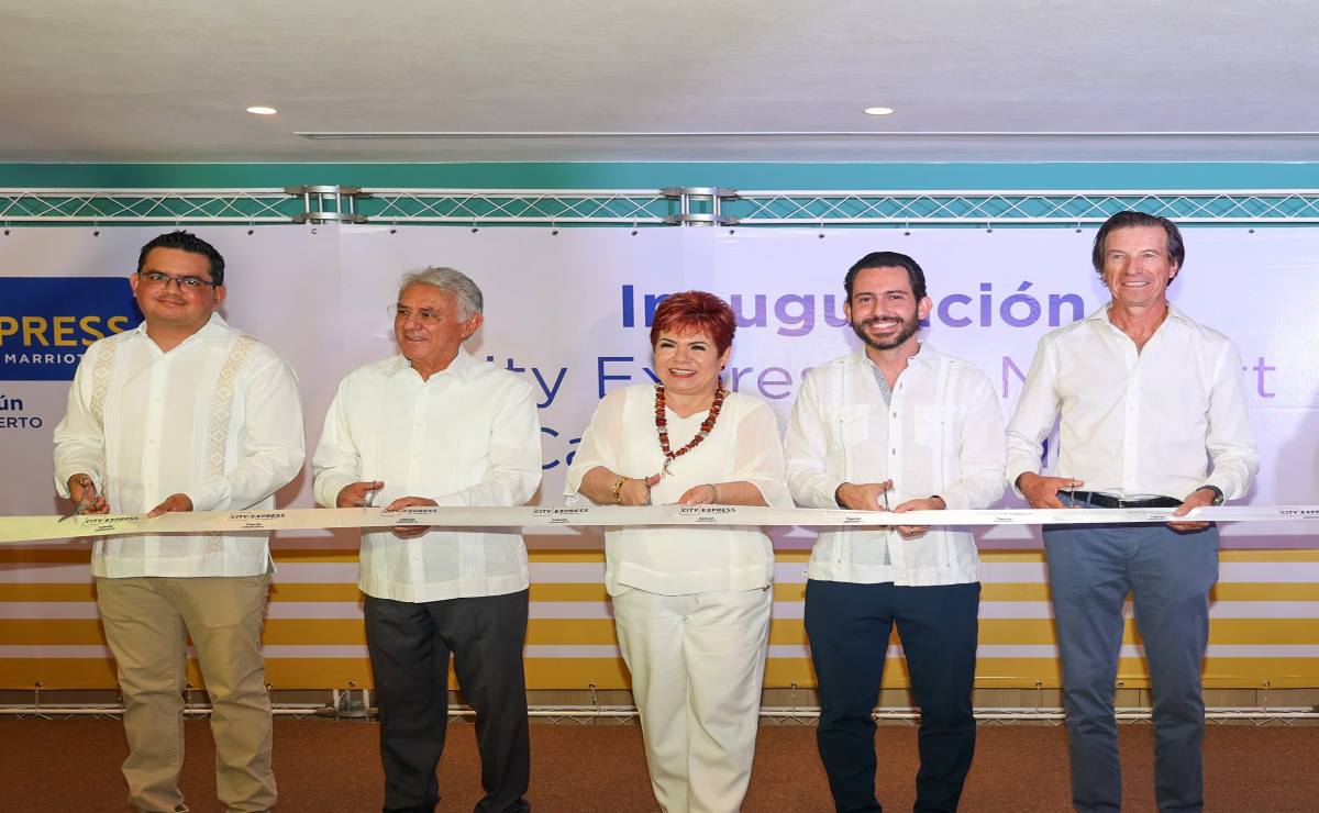 Inauguran el City Express by Marriott Cancún Aeropuerto, suman casi siete mil llaves en hoteles de ciudad
