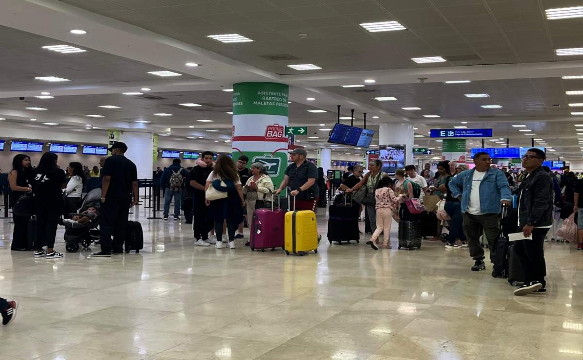Crece 3.2% el tráfico de pasajeros en el aeropuerto de Cancún durante marzo