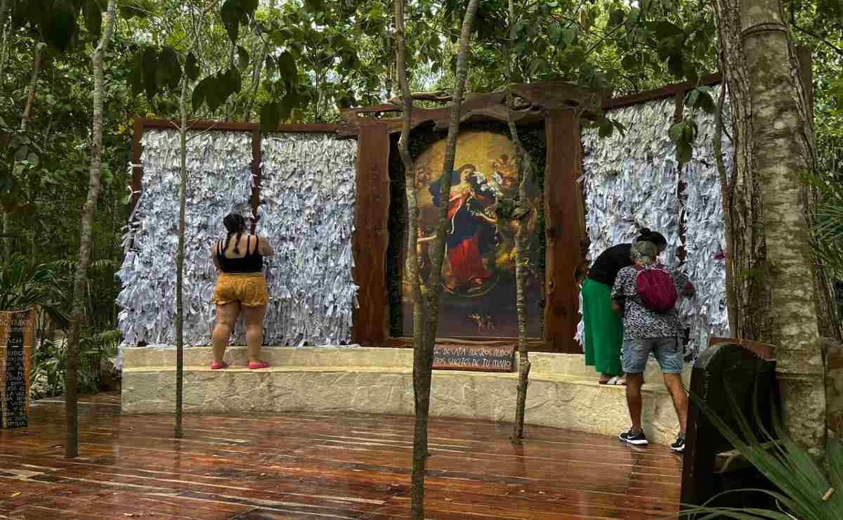 Promueve Santuario María Desatadora de Nudos turismo religioso en Cancún