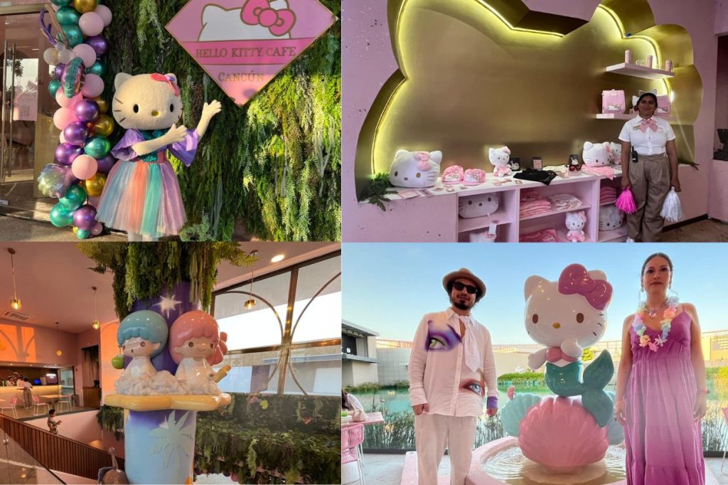 Llega Hello Kitty Cafe a Cancún para atraer turismo al Caribe Mexicano 0